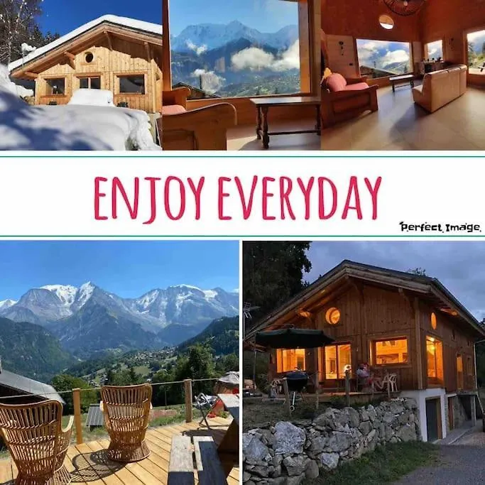 Chalet 3 Chambres, 11 Personnes Pres Du Domaine Skiable, Parking Gratuit, Chez Pepe A Saint-Gervais 0*, Saint-Gervais-les-Bains Franciaország